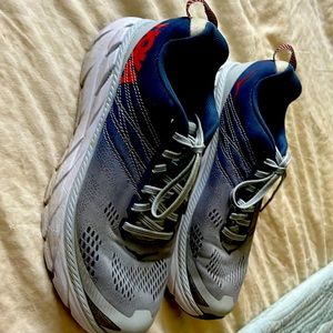 Hoka ladies athletics.  The best , most comfortable shoes out there.